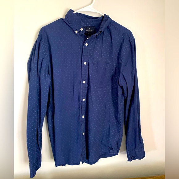 American Eagle Outfitters Other - American Eagle Outfitters, Classic Fit, long sleeve , Navy Blue, Button up shirt